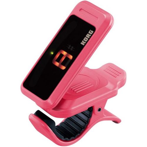  Korg PC1 Pitchclip Clip-On Chromatic Tuner - Pink