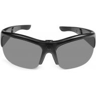 [아마존베스트]TJ Frames - Audio Sunglasses with Open Ear Headphones, Smart Sunglasses for Men Women Cycling Glasses UV400 Lightweight in Cycling, Fishing, Running, Driving, Golf - Black(Size 129