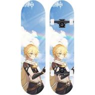 LDGGG Skateboards Complete Skateboard 31 Inches Beginner Skateboarding Adult Skateboard Anime Gifts 22