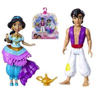 Jasmine & Aladdin Royal Clip Disney Princess Action Figures 3