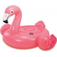 Intex Giant Inflatable Ride-On 86 Inch Mega Flamingo Island Pool Float