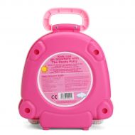 UL Kid Baby Toddler Toilet Portable Training Seat Travel Potty Urinal Pee Pot Chair (Pink)
