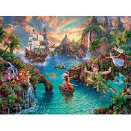 Ceaco Thomas Kinkade The Disney Collection Peter Pan Jigsaw Puzzle, 750 Pieces Multi colored, 5