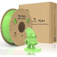 Creality PLA Plus Filament, 1.75mm PLA+ PLA Pro Filament Stronger Toughness Smooth Printing Dimensional Accuracy +/- 0.02mm 1kg(2.2lbs) Roll Cardboard Spool Fit for Most FDM 3D Printers (Apple Green)