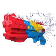 XLong-toy Toy Water Guns Large Children Water Pistol Adults Super Soakers Water Blaster Pull-Out Beach Travel Outdoor Toys Party Gifts 38cm