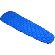 KMDJ Car Mattress Inflatable Mattress Camping Bed Sleeping Mat Picnic Blanket Travel Air Cushion (Color : Blue)