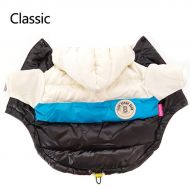 PETFDH Winter Pet Dog Clothes Warm Down Jacket Waterproof Coat S-XXL Hoodies for Chihuahua Small Medium Dogs Puppy