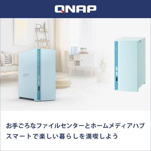  [아마존베스트]QNAP TS-230 2-Bay Realtek RTD1296 ARM Cortex-A53 Quad-core 1.4 GHz Processor, 2GB DDR4 RAM