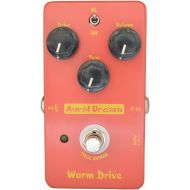 Leosong Aural Dream Warm Drive Guitar Effect Pedal includes Low-gain and comfortable warm Overdrive.