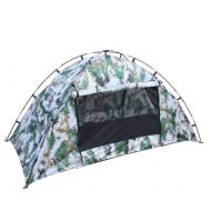 AUSWIEI 1 Person Camouflage Tent for Wild Camping