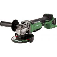 Metabo HPT 18V MultiVolt Cordless Angle Grinder 4-1/2-Inch Tool Only - No Battery Paddle Switch G18DBALQ4