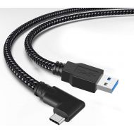 [아마존베스트]DHH USB C Cable 16ft Nylon Braided, Compatible for Oculus Link Cable USB 3.2 Gen1 USB C to A, High Speed Data Transfer & Fast Charging Cable Compatible for Quest 2 or Quest 1 to a