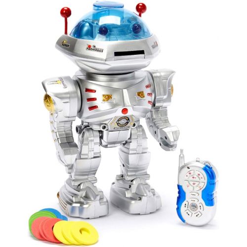  Radio Remote Controlled RC Dancing Robot w/ R/C Missile Disc Launcher by PowerTRC
