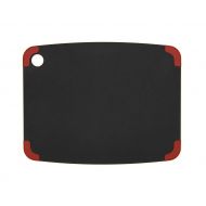 Epicurean Non-Slip Series Cutting Board, 14.5-Inch by 11.25-Inch, Slate/Red