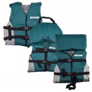 Revere Infant Child Youth Kids Life Jacket for Children Boat Swimming Swim Safety PFD Vest Green/Grey