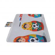 MBVFD Set of Russian Nesting Dolls Picnic Mat 57（144cm） x59 (150cm Picnic Blanket Beach Mat with Waterproof for Kids Picnic Beaches and Outdoor Folded Bag