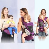 Matoen Ergonomic Baby Carrier with Hip Seat Comfortable Safe Positions Adjustable Infant Waistband Hands Free Sling Waist Hold Backpack Belt for All Seasons