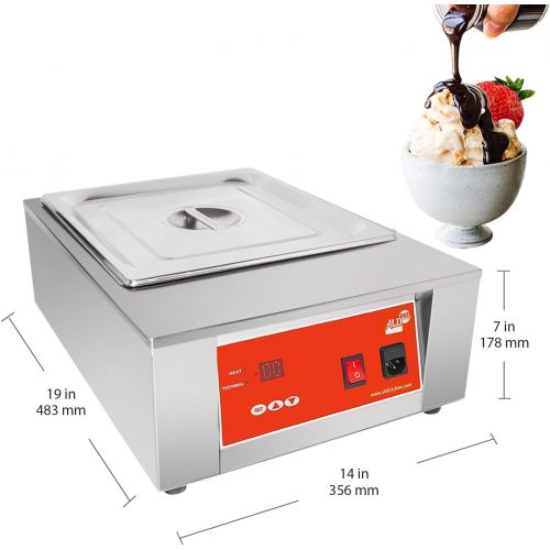  ALDKitchen Digital Electric Chocolate Melter 8 kg Commercial Chocolate Heater 1 Tank 800 W 110 V