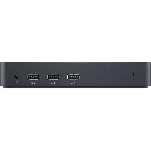 델 Dell USB 3.0 Ultra HD/4K Triple Display Docking Station (D3100), Black