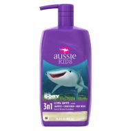 Aussie Shampoo Kids 3-N-1 Shampoo+Conditioner+BodyWash Grape 29.2 Ounce (863ml) (3 Pack)