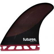 Future Fins Futures P8 Legacy Thruster Fin Set Burgundy/Black