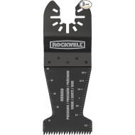 Rockwell RW8950.3 Sonicrafter Oscillating Multitool Precision Wood End Cut Blade (3-Pack), 1-3/8
