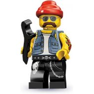 Lego Series 10 Motorcycle Mechanic Mini Figure