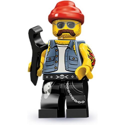  Lego Series 10 Motorcycle Mechanic Mini Figure