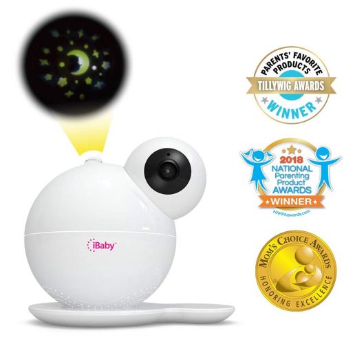 아이베이비 [무료배송]Visit the iBaby Store iBaby Smart WiFi Baby Monitor M7, 1080P Full HD Camera, Temperature and Humidity Sensors, Motion and Cry Alerts, Moonlight Projector, Remote Pan and Tilt with Smartphone App for An