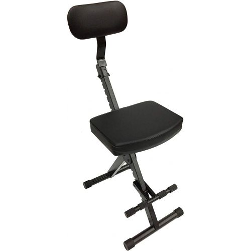  [아마존베스트]CedarsLink LK-STU Portable DJ/Guitar/Drum/Keyboard Padded Throne/Chair Adjustable