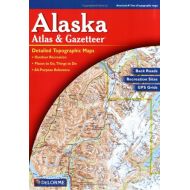 Garmin Delorme Atlas & Gazetteer Paper Maps- Alaska, AA-000004-000