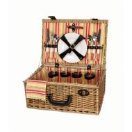 Picnic & Beyond Willow Picnic Basket from Picnic and Beyond