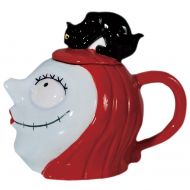 Westland Giftware 32-Ounce Ceramic Teapot, 7.5-Inch, Disney Nightmare Before Christmas Sally with Cat