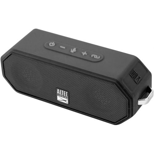  Altec Lansing IMW449 Jacket H2O 4 Rugged Floating Ultra Portable Bluetooth Waterproof Speaker with up to 10 Hours of Battery Life, 100FT Wireless Range and Voice Assistant Integrat