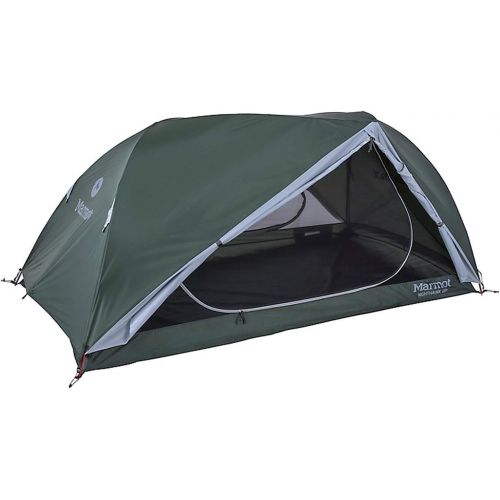 마모트 Marmot Nighthawk Tent - 2 Person, Crocodile/Bright Steel, One Size, 39060-4986-ONE