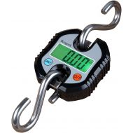 Mougerk Digital Hanging Scales Portable Heavy Duty Crane Scale 150 kg 300 lb 2 AAA Batteries(Not Included)