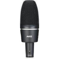 AKG Pro Audio C3000 High-Performance Large-Diaphragm Condenser Microphone , Black