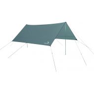 Easy Camp Unisexs Tarp 4 x 4 m, Grey, One Size