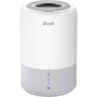 [아마존베스트]LEVOIT Humidifiers for Bedroom, Cool Mist Air Vaporizer for Babies, Ultrasonic Top Fill Essential Oil Diffuser,Smart Sleep Mode,Auto Shut Off, Quiet, 1.8L, Gray