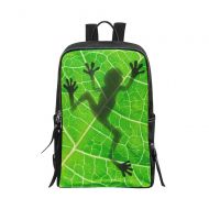 InterestPrint Casual Backpack School Bag Funny Animal Travel Daypack Hiking Bag for Women Men Adult