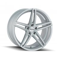 Touren TR73 Gloss Silver/Milled Spokes Wheel Finish (18 x 8. inches /5 x 120 mm, 35 mm Offset)