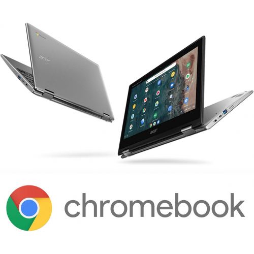 에이서 [아마존베스트]Acer Chromebook Spin 311 Convertible Laptop, Intel Celeron N4020, 11.6 HD Touch, 4GB LPDDR4, 32GB eMMC, Gigabit Wi-Fi 5, Bluetooth 5.0, Google Chrome, CP311-2H-C679