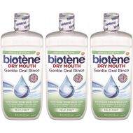 Biotoene Biotene Moisturizing Oral Rinse, Mild Mint Flavor 16 oz (Pack of 3)