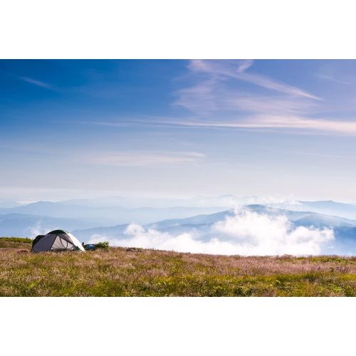  [아마존베스트]Hyke & Byke Yosemite 1 and 2 Person Backpacking Tents with Footprint - Lightweight Two Door Ultralight Dome Camping Tent