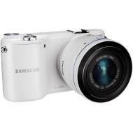 Samsung NX2000 20.3MP CMOS Smart WiFi Mirrorless Digital Camera with 20-50mm Lens and 3.7 Touch Screen LCD (White) (Discontinued by Manufacturer)