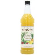 Monin Flavored Syrup, Chiptole Pineapple, 33.8-Ounce Plastic Bottles (Pack of 4)