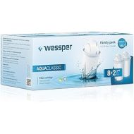Wessper Classic Water Filter Cartridges Compatible with Brita Classic, Dafi Classic, PearlCo Classic, Anna Monomax