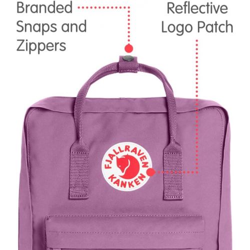  Fjallraven, Kanken Classic Backpack for Everyday, Orchid