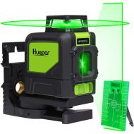 [아마존베스트]Huepar 901CG Self-Leveling Laser Level, 360 Green Beam Cross Line Laser Tool, Alignment 360-Degree Horizontal Line with Pluse Mode, Magnetic Pivoting Base Included