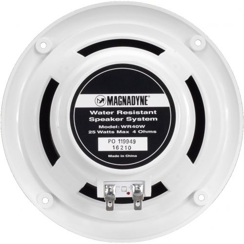  [아마존베스트]Magnadyne WR40W Waterproof Marine & Hot Tub Speaker